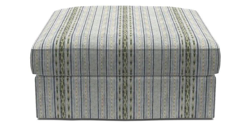 Bespoke Loose Cover Footstools