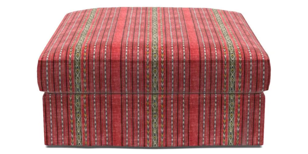 Bespoke Loose Cover Footstools