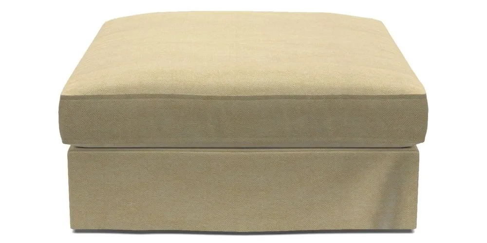 Bespoke Loose Cover Footstools