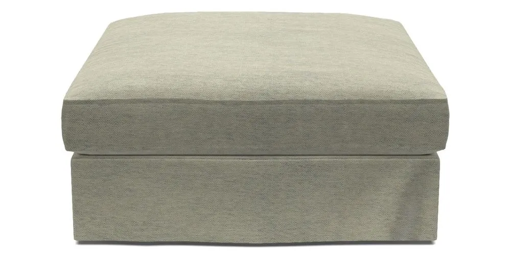 Bespoke Loose Cover Footstools