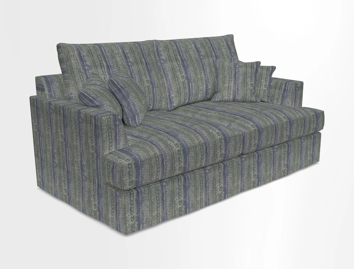Slingsby 3 Seater Fitted Cover Sofa in Two Tone Plain Biscuit. Loose cover version available