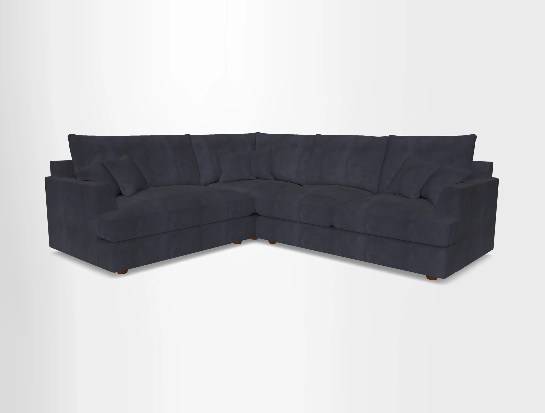 Slingsby Medium Fitted Cover Corner Unit RHF in Two Tone Plain Biscuit