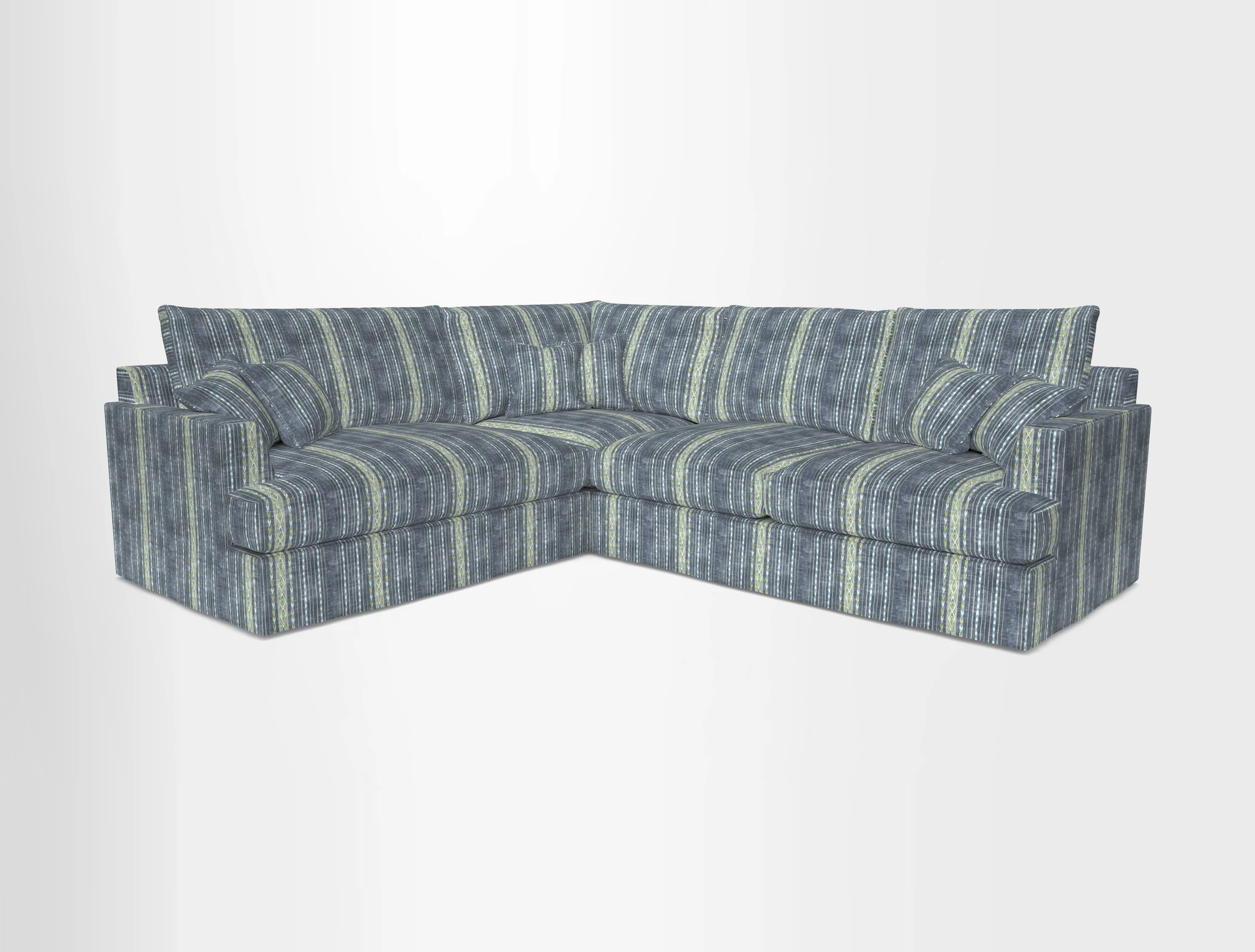 Slingsby Medium Fitted Cover Corner Unit RHF in Two Tone Plain Biscuit