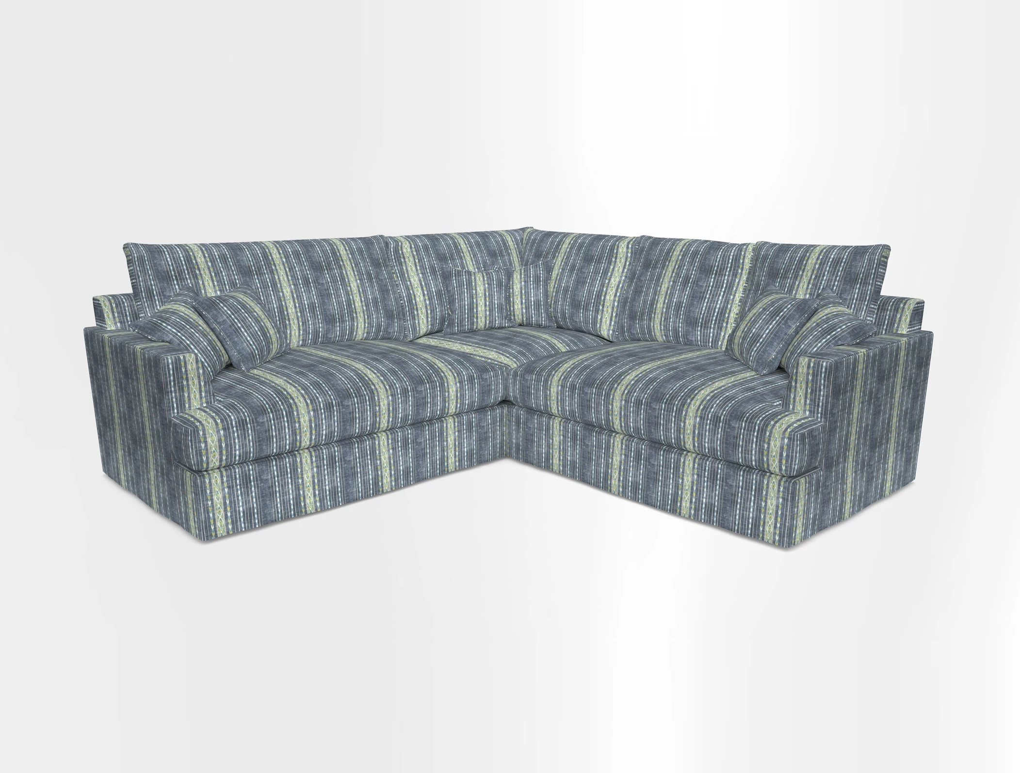 Slingsby Small Fitted Cover Corner Unit LHF & RHF in Two Tone Plain Biscuit.  Loose cover version available