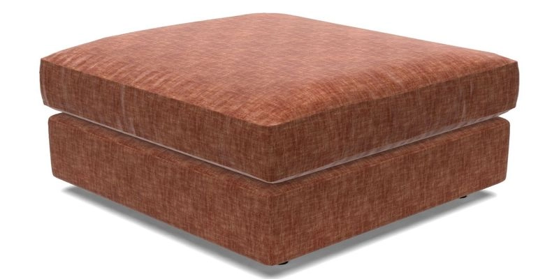 Slingsby Snuggler Fitted Cover Sofa in Two Tone Plain Biscuit. 