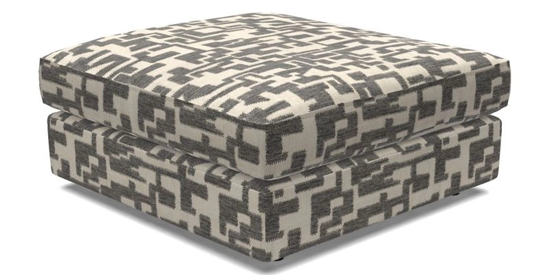 Slingsby Snuggler Fitted Cover Sofa in Two Tone Plain Biscuit. 