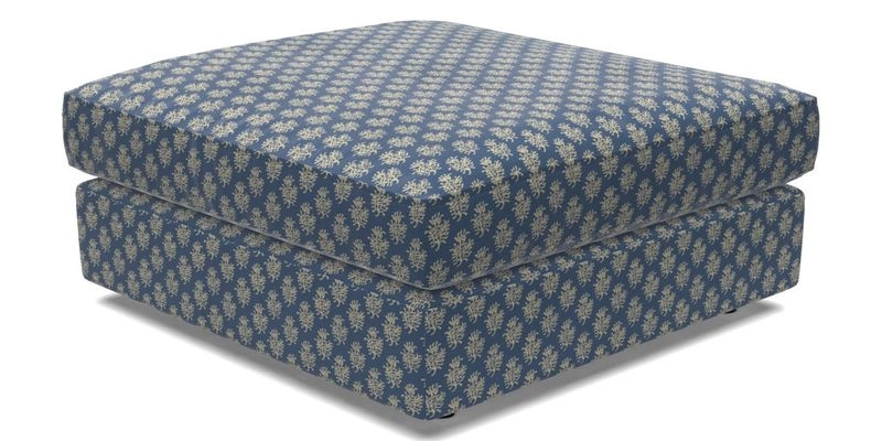 Slingsby Snuggler Fitted Cover Sofa in Two Tone Plain Biscuit. 