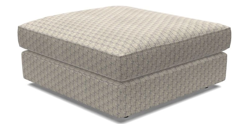 Slingsby Snuggler Fitted Cover Sofa in Two Tone Plain Biscuit. 