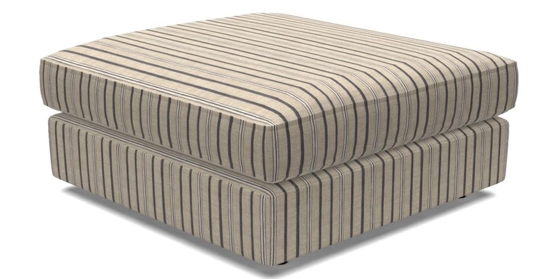 Slingsby Snuggler Fitted Cover Sofa in Two Tone Plain Biscuit. 