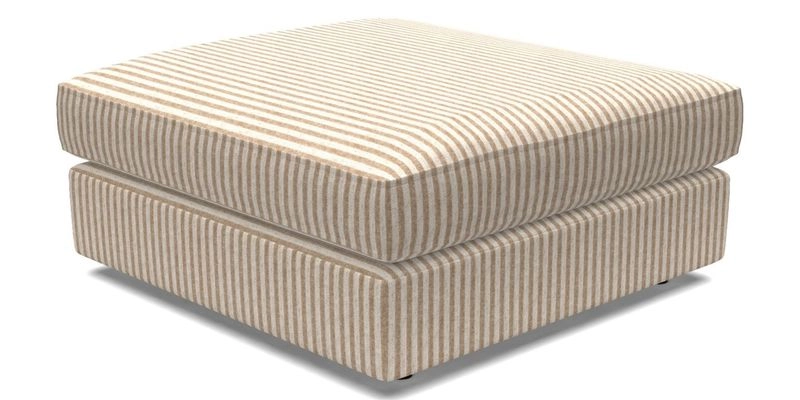 Slingsby Snuggler Fitted Cover Sofa in Two Tone Plain Biscuit. 