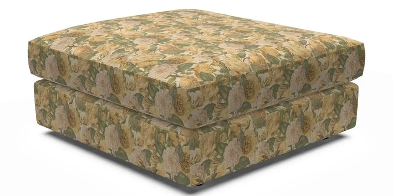 Slingsby Snuggler Fitted Cover Sofa in Two Tone Plain Biscuit. 