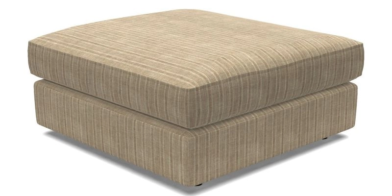 Slingsby Snuggler Fitted Cover Sofa in Two Tone Plain Biscuit. 