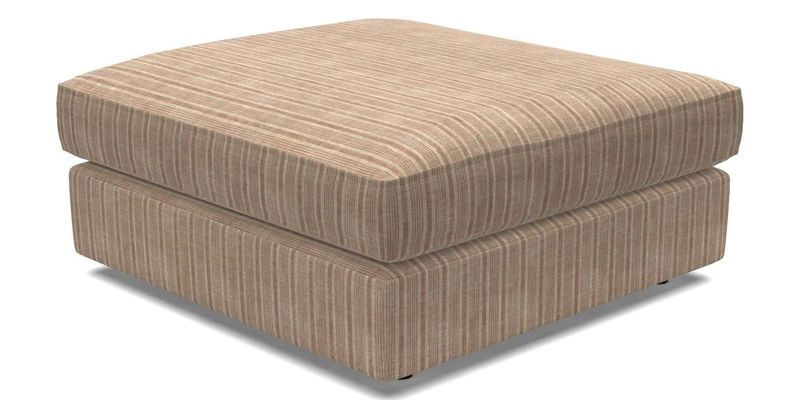 Slingsby Snuggler Fitted Cover Sofa in Two Tone Plain Biscuit. 