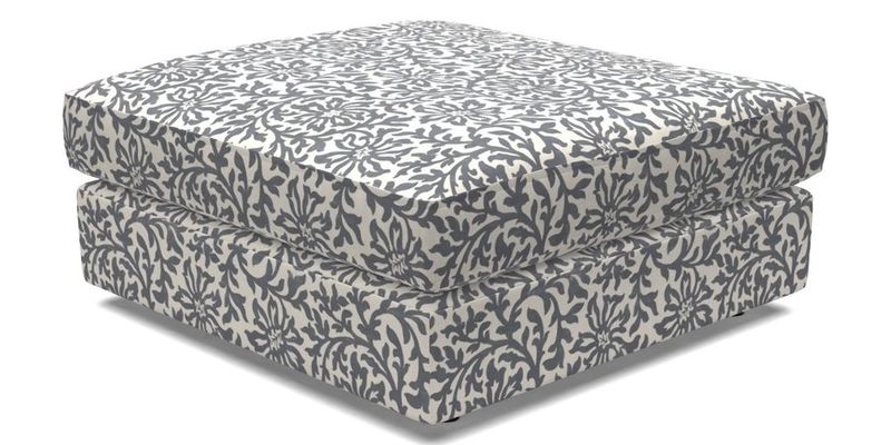 Slingsby Snuggler Fitted Cover Sofa in Two Tone Plain Biscuit. 