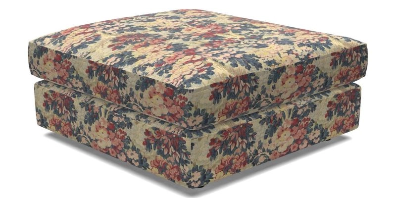 Slingsby Snuggler Fitted Cover Sofa in Two Tone Plain Biscuit. 