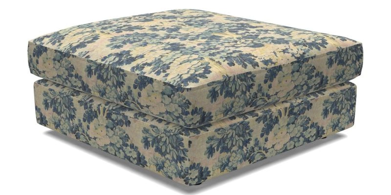 Slingsby Snuggler Fitted Cover Sofa in Two Tone Plain Biscuit. 