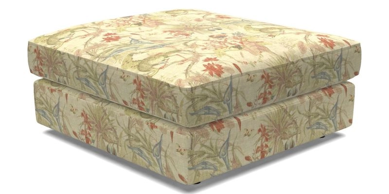 Slingsby Snuggler Fitted Cover Sofa in Two Tone Plain Biscuit. 