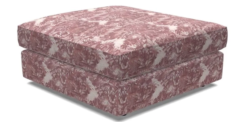 Slingsby Snuggler Fitted Cover Sofa in Two Tone Plain Biscuit. 