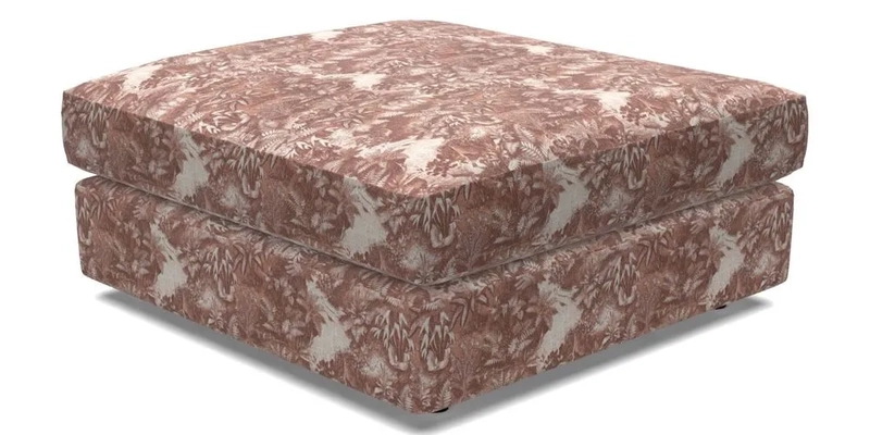 Slingsby Snuggler Fitted Cover Sofa in Two Tone Plain Biscuit. 