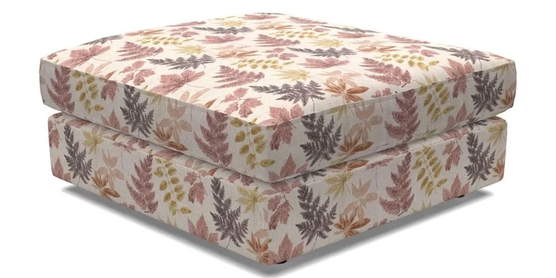 Slingsby Snuggler Fitted Cover Sofa in Two Tone Plain Biscuit. 