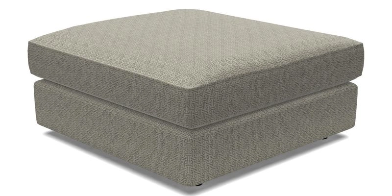Slingsby Snuggler Fitted Cover Sofa in Two Tone Plain Biscuit. 