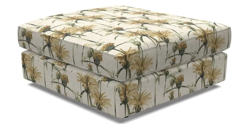 Slingsby Snuggler Fitted Cover Sofa in Two Tone Plain Biscuit. 