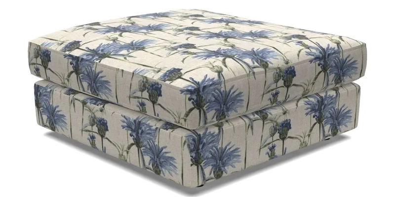 Slingsby Snuggler Fitted Cover Sofa in Two Tone Plain Biscuit. 