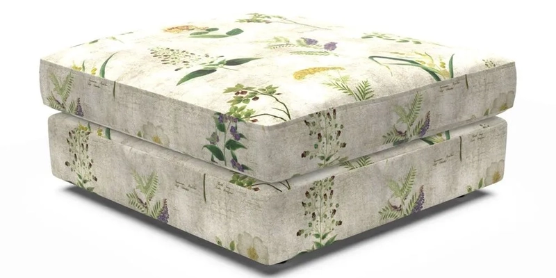 Slingsby Snuggler Fitted Cover Sofa in Two Tone Plain Biscuit. 