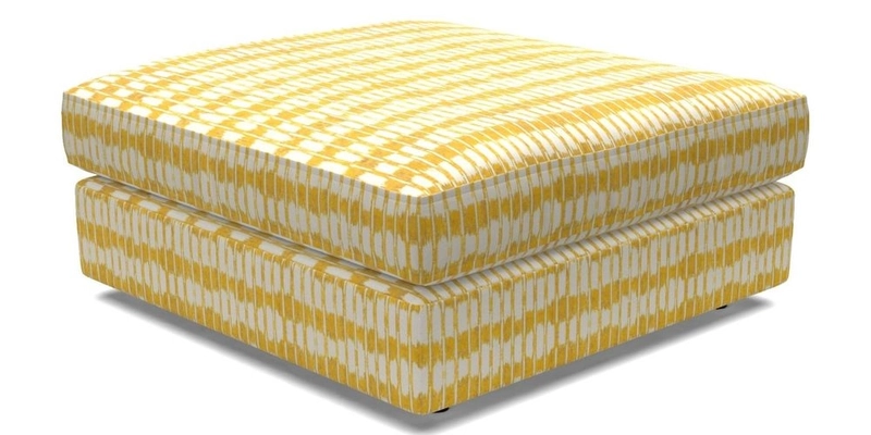 Slingsby Snuggler Fitted Cover Sofa in Two Tone Plain Biscuit. 