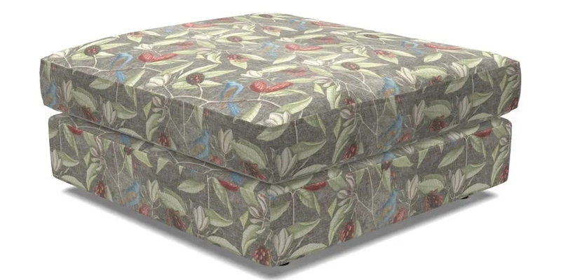 Slingsby Snuggler Fitted Cover Sofa in Two Tone Plain Biscuit. 