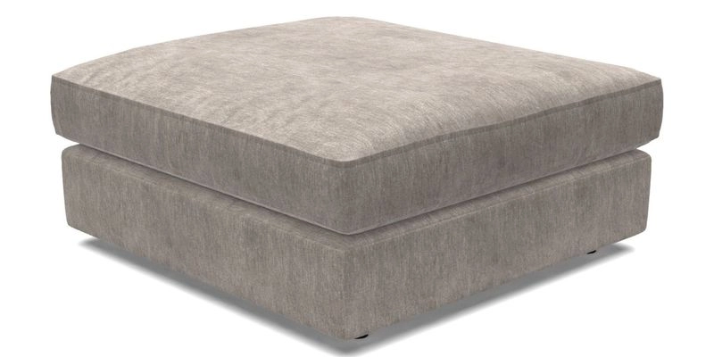 Slingsby Snuggler Fitted Cover Sofa in Two Tone Plain Biscuit. 