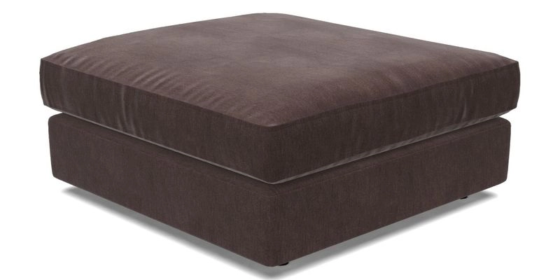 Slingsby Snuggler Fitted Cover Sofa in Two Tone Plain Biscuit. 