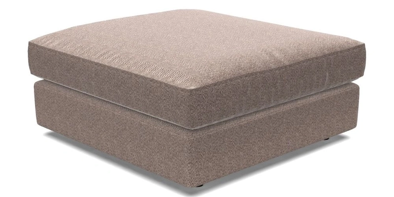 Slingsby Snuggler Fitted Cover Sofa in Two Tone Plain Biscuit. 