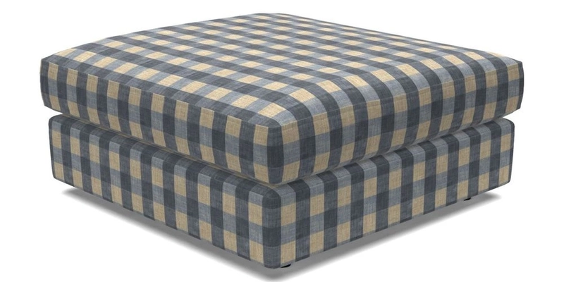 Slingsby Snuggler Fitted Cover Sofa in Two Tone Plain Biscuit. 