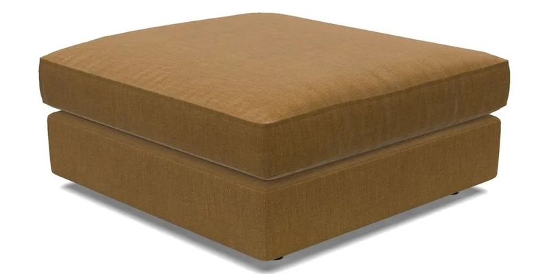 Slingsby Snuggler Fitted Cover Sofa in Two Tone Plain Biscuit. 