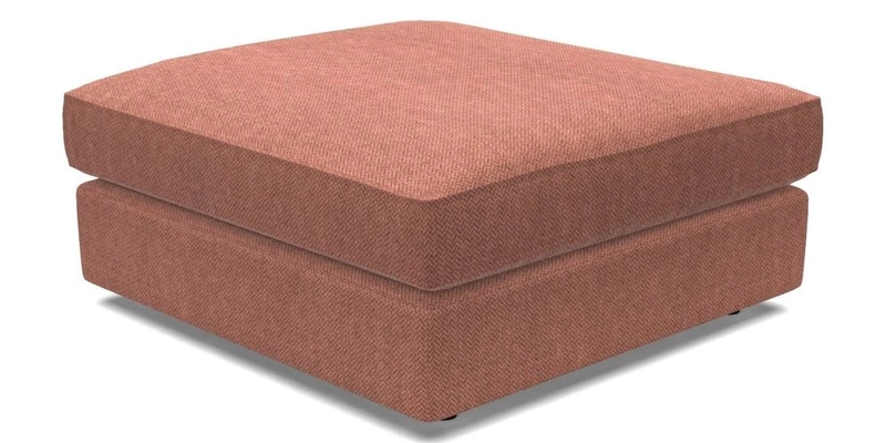 Slingsby Snuggler Fitted Cover Sofa in Two Tone Plain Biscuit. 