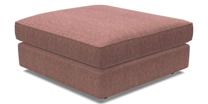 Slingsby Snuggler Fitted Cover Sofa in Two Tone Plain Biscuit. 