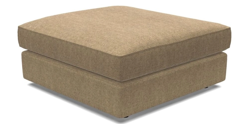 Slingsby Snuggler Fitted Cover Sofa in Two Tone Plain Biscuit. 