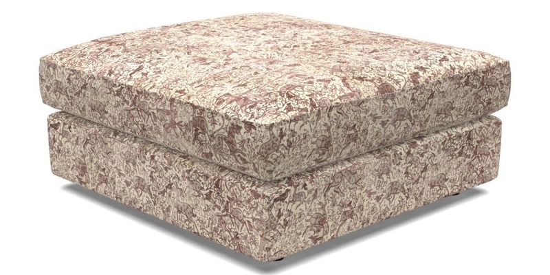 Slingsby Snuggler Fitted Cover Sofa in Two Tone Plain Biscuit. 