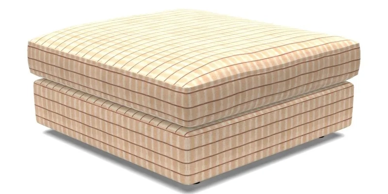 Slingsby Snuggler Fitted Cover Sofa in Two Tone Plain Biscuit. 