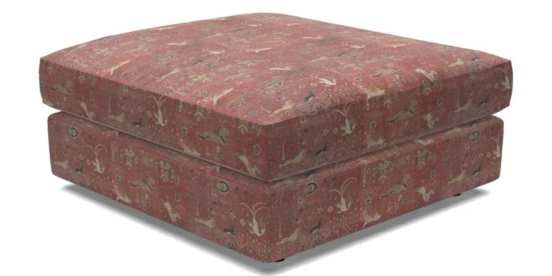 Slingsby Snuggler Fitted Cover Sofa in Two Tone Plain Biscuit. 