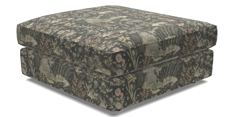 Slingsby Snuggler Fitted Cover Sofa in Two Tone Plain Biscuit. 