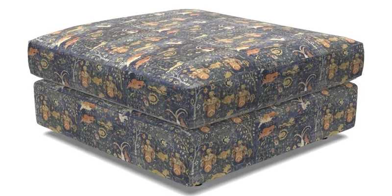 Slingsby Snuggler Fitted Cover Sofa in Two Tone Plain Biscuit. 