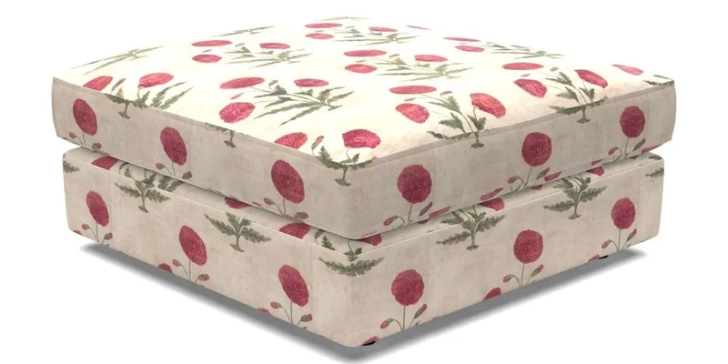 Slingsby Snuggler Fitted Cover Sofa in Two Tone Plain Biscuit. 