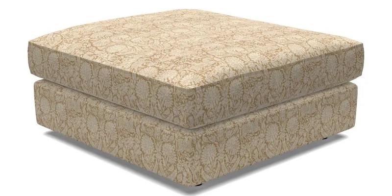 Slingsby Snuggler Fitted Cover Sofa in Two Tone Plain Biscuit. 