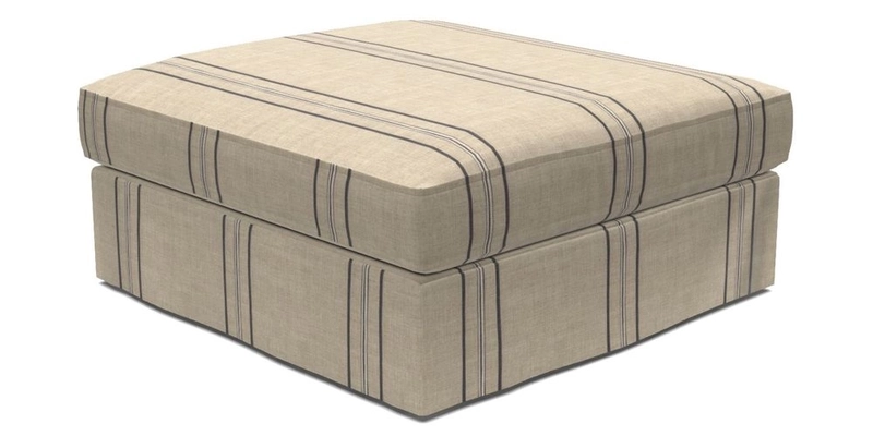 Slingsby Snuggler Fitted Cover Sofa in Two Tone Plain Biscuit. 