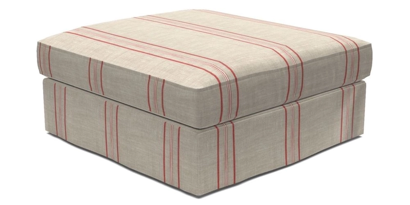 Slingsby Snuggler Fitted Cover Sofa in Two Tone Plain Biscuit. 