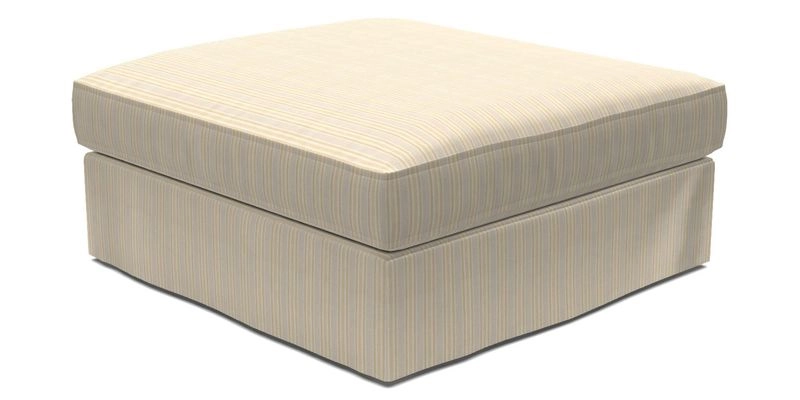 Slingsby Snuggler Fitted Cover Sofa in Two Tone Plain Biscuit. 