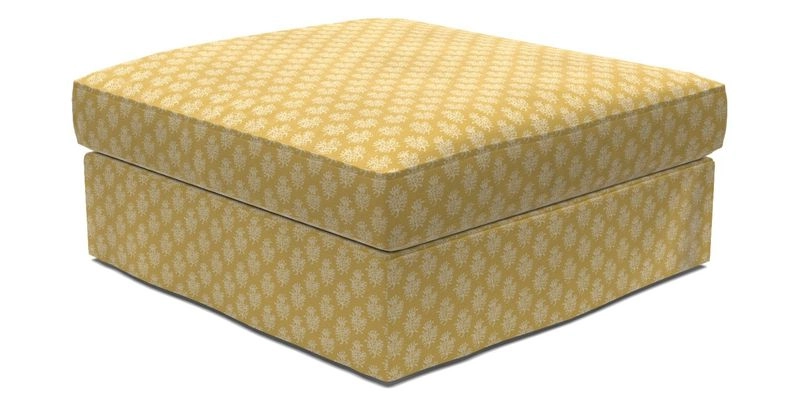 Slingsby Snuggler Fitted Cover Sofa in Two Tone Plain Biscuit. 