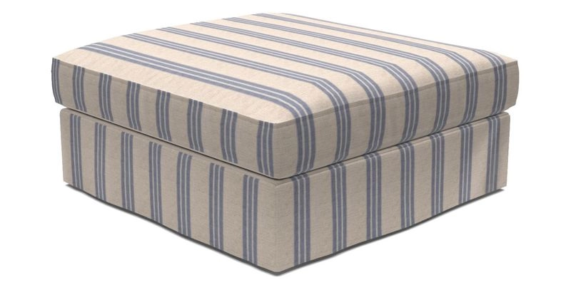 Slingsby Snuggler Fitted Cover Sofa in Two Tone Plain Biscuit. 